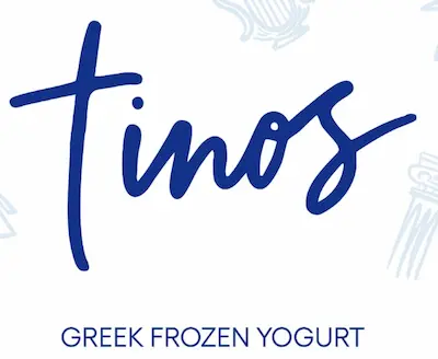 Logo de Tinos Greek Greek Frozen Yogurt